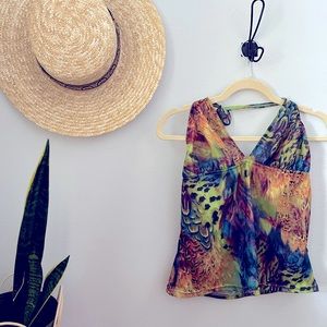 Kiniki Amalifi Tan through tankini set swimwear